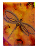 Amber Dragonfly