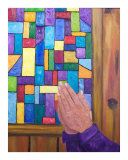 Stainglass prayer