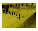 A dream of a procession of angels walking up and down Jacob's ladder (Genesis 28:12)
