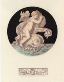 Cherub Playing with Dolphin II