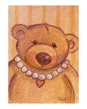Teddy Bear with Heart Necklace