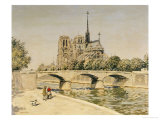Notre Dame and the Seine