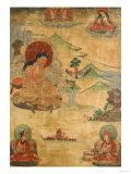 An East Tibetan Thangka Depicting MiLaRasPa  19th Century