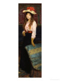 Portrait of Miss MacWirter  Small Full Length in an Interior