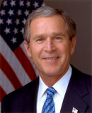 US President George W Bush