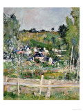 A View of Auvers-Sur-Oise; the Fence