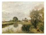 A View of Arleux from the Marshes of Palluel