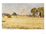 Canterbury Cathedral from the Meadows