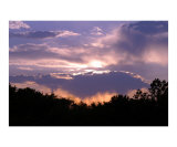 Sunset Spring Lake Kirksville Missouri