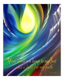 Inspirational: Your word is a lamp to my feet