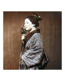 Young Japanese Woman After Bath