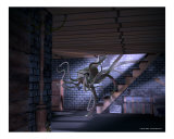 HG Well's Alien Descending Staircase