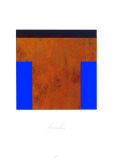 Schwarz-Rost-Blau