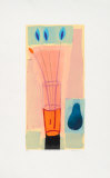 Blue Pear with Vase  2000