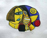 Femme et Oiseau I
