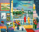 Les deux amies au balcon