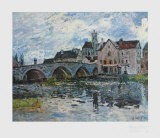 The Bridge of Moret  1887