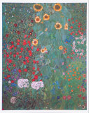 Farm Garden with Sunflowers