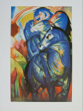 Tower of Blue Horses  1913