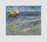 Seascape at Saintes-Maries  c1888