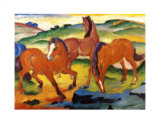 The Large Red Horses  1911