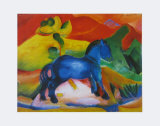 The Little Blue Horse  1912