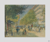 Boulevard in Spring