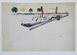 Paddle-Steamer at the Quay  1912