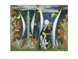 Landschaft mit Gelben Vogeln  1923/32