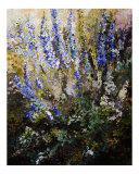 Blue Delphiniums