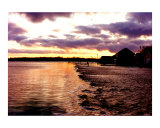 Red River Valley Flood at Sunset