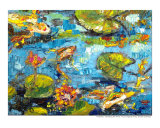 Sparkling Koi Pond