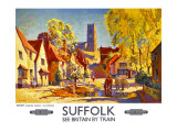 Suffolk  BR poster  circa 1950s