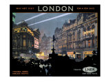 Piccadilly Circus  LNER poster  1923-1947
