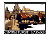 Central Europe via Harwich