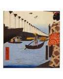 Waterside Greeting in Fancy Kimono