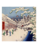 Winter  Edo Japan
