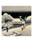 Passing Under Snowy Skies  Japan