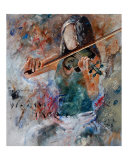 violin player