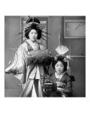 Two Young Geisha