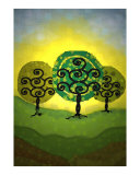 Tribute to Klimt:  Summer Grove