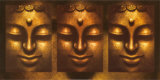 Buddha in Three Lights