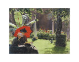 Afternoon in the Cluny Garden  Paris  1889