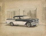 Black and White Car