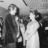 Omar Sharif with Princess Margeret at the Premier of Mackennas Gold  April 1969