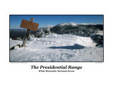 Hiking on Crawford Path in the Presidential Range of the White Mountains of New Hampshire