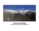 Franconia Ridge from Old Bridle Path in the White Mountains of New Hampshire