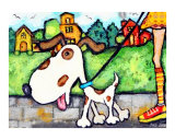 Spot The Dog's Walk In The 'Hood