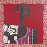 African Pattern Portrait II
