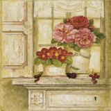 Floral Arrangement with Grapes I